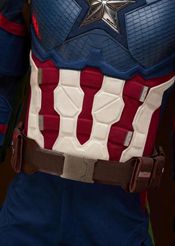 c69c4309dfeb3895684d8af031d847ec37a37b892da59993d49961e35b61366c.jpeg Captain America Costume Avengers Endgame Steve Rogers Suit Cosplay Upgrade Ver