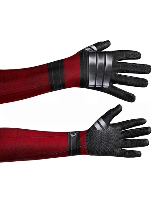 d20bff3d7c151f1b23d4bf8b1f3dc11ba68d7d15267556a0ce0bfe66427a2133.jpg Deadpool Costume Cosplay Jumpsuit Kids Size