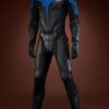 Night Superhero Blue Wing Costume Titans Season 1 Cosplay Suit