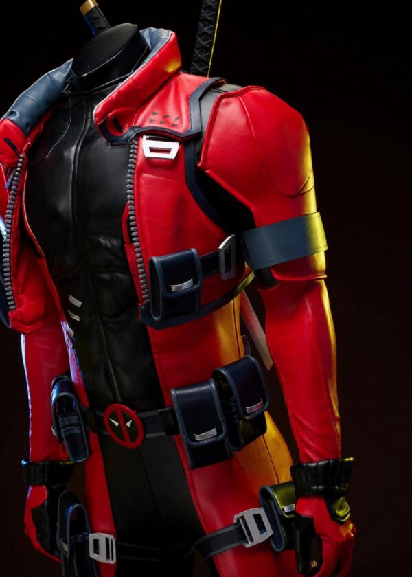 Marvel Rivals Deadpool Costume – Wade Wilson Cosplay Suit