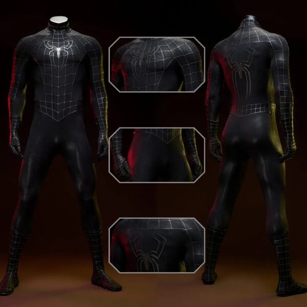 Venom Spider Superhero Man Cosplay Costume Spider Superhero Man 3 Full Set Venom SpiderSuperhero Man CosplayCostume SpiderSuperhero Man 3 TopVersion